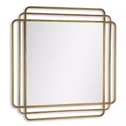 Kirklands Home Square Shayan Bronze Metal Wall Mirror Hot