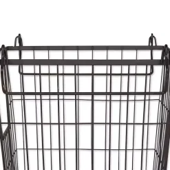 Kirklands Home Stackable Wire Kitchen Basket, 8 in. Black Hot