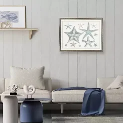Kirklands Home Starfish Collage Bronze Framed Art Print New