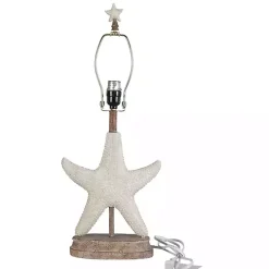Kirklands Home Starfish Table Lamps, Set of 2 White New