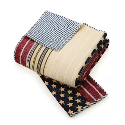 Kirklands Home Stars and Striped Patch 3-pc. King Quilt Set
