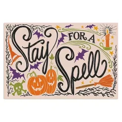 Halloween>Kirklands Home Stay For A Spell Halloween Wall Plaque