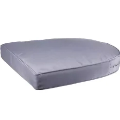 Kirklands Home Steel Outdoor Wicker Seat Cushion Blue Outlet