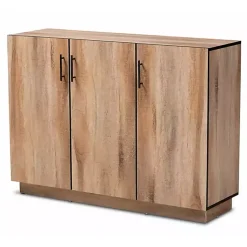 Kirklands Home Stella Contemporary Oak 3-Door Sideboard Sale
