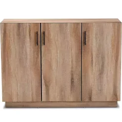 Kirklands Home Stella Contemporary Oak 3-Door Sideboard Sale