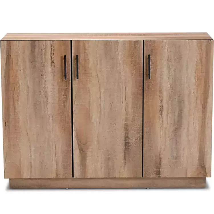 Kirklands Home Stella Contemporary Oak 3-Door Sideboard Sale