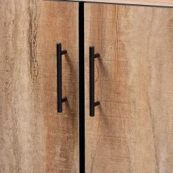 Kirklands Home Stella Contemporary Oak 3-Door Sideboard Sale