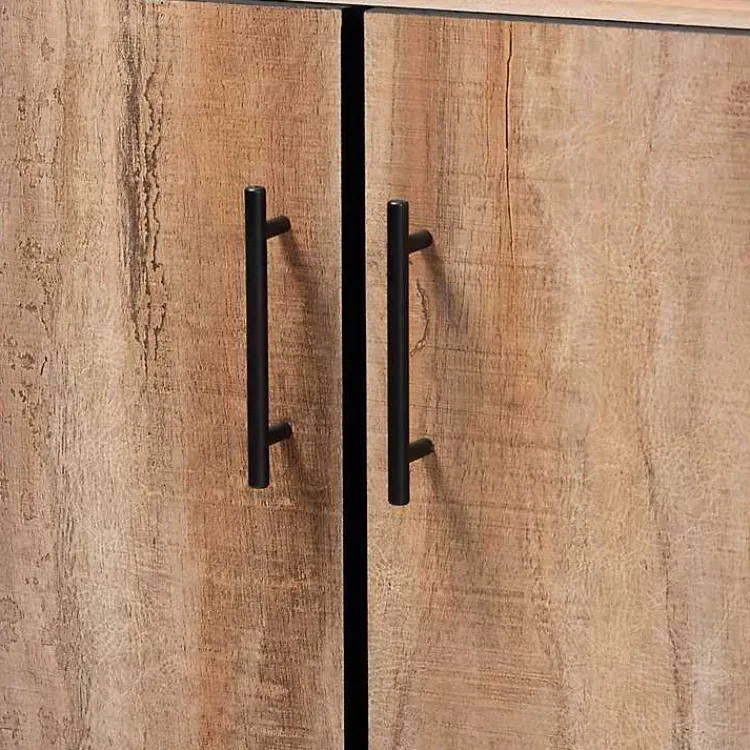 Kirklands Home Stella Contemporary Oak 3-Door Sideboard Sale