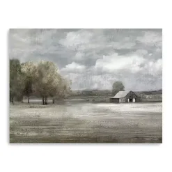 Kirklands Home Still Country Quiet Canvas Art Print, 48x36 in. Gray Hot