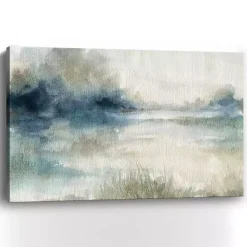 Kirklands Home Still Evening Waters II Giclee Canvas Art Print Blue Discount