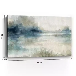 Kirklands Home Still Evening Waters II Giclee Canvas Art Print Blue Discount