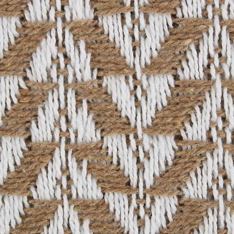 Blankets & Throws>Kirklands Home Stone and White Arrowhead Throw Tan