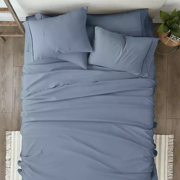 Kirklands Home Stone 6-pc. King Sheet Set Blue Best