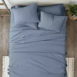 Kirklands Home Stone 6-pc. Queen Sheet Set Blue Outlet