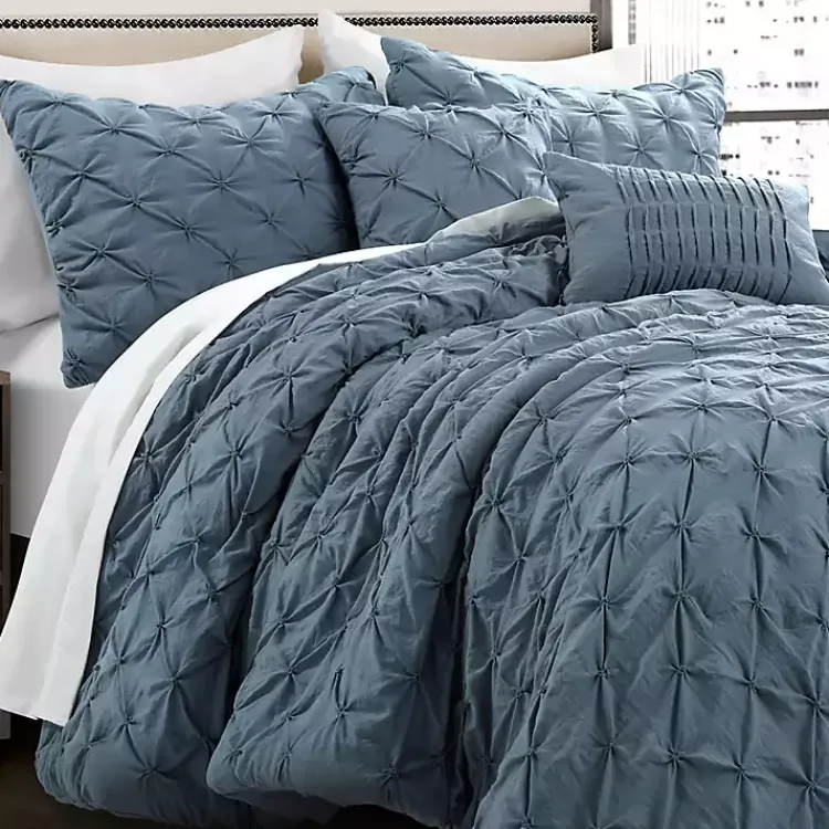 Kirklands Home Stormy Ravello 5-pc. Full/Queen Comforter Set Blue Discount