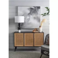 Kirklands Home Stormy Skies Framed Canvas Art Print Gray Clearance