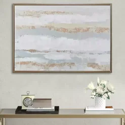 Kirklands Home Strato Hand Embellished Gold Foil Framed Art Print Online