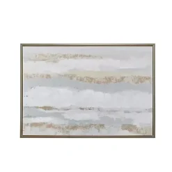 Kirklands Home Strato Hand Embellished Gold Foil Framed Art Print Online
