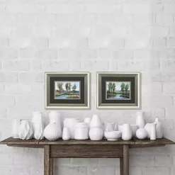 Kirklands Home Stream Side Framed Art Prints, Set of 2 Sale