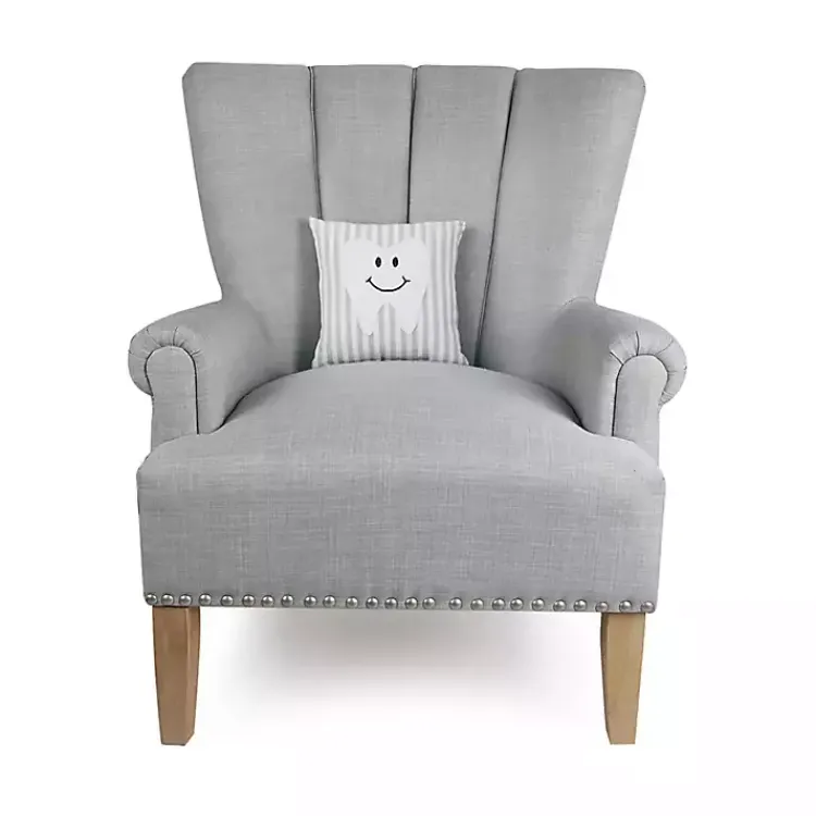 Pillows>Kirklands Home Striped Tooth Fairy Embroidered Mini Pillow