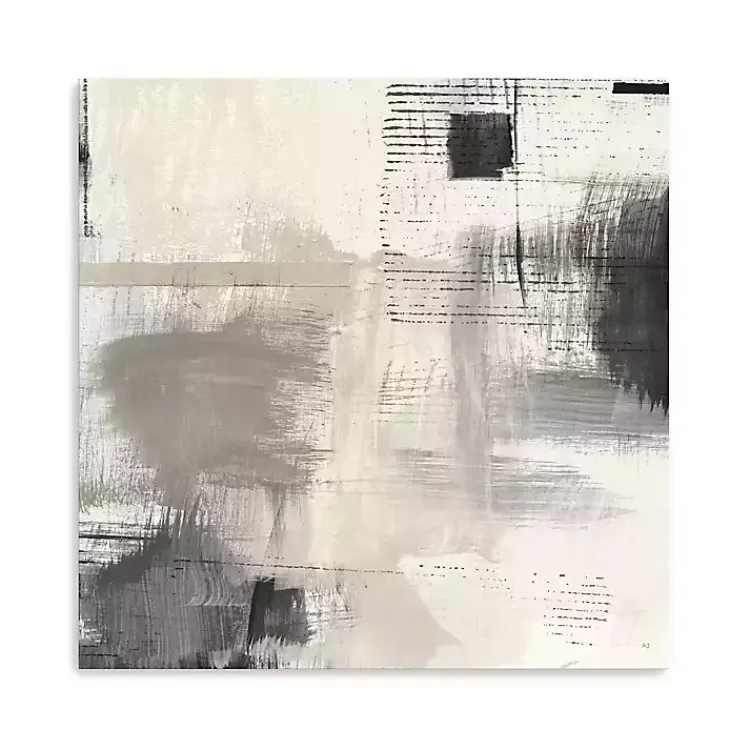 Kirklands Home Subtle Shadow Abstract Canvas Art Print New