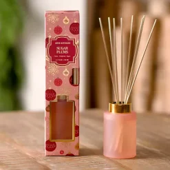 Home Fragrance>Kirklands Home Sugar Plums Diffuser Set Pink
