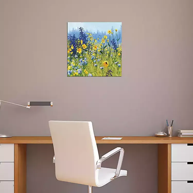 Kirklands Home Summer Botanical Canvas Art Print Multi New