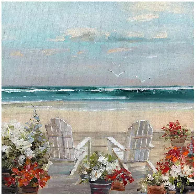 Kirklands Home Summer Sea Breeze Giclee Canvas Art Print Multi