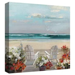 Kirklands Home Summer Sea Breeze Giclee Canvas Art Print Multi