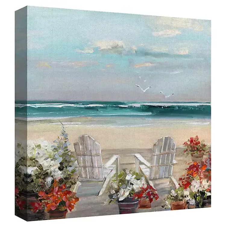Kirklands Home Summer Sea Breeze Giclee Canvas Art Print Multi