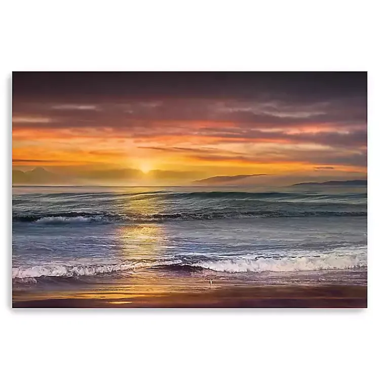 Kirklands Home Sundown Descanso Beach Canvas Art Print, 60x40 in. Best