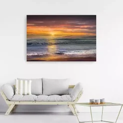 Kirklands Home Sundown Descanso Beach Canvas Art Print, 60x40 in. Best