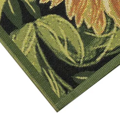 Kirklands Home Sunflower Blossoms Indoor/Outdoor Rug, 3x4