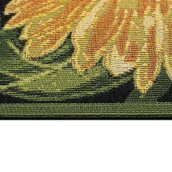 Kirklands Home Sunflower Blossoms Indoor/Outdoor Rug, 3x4