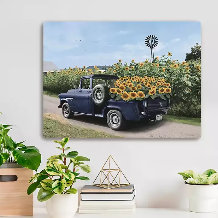 Kirklands Home Sunflower Days Canvas Art Print, 24x18 in.