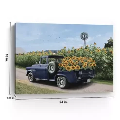Kirklands Home Sunflower Days Canvas Art Print, 24x18 in.