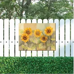 Kirklands Home Sunflower Sunshades Outdoor Canvas Art Print Hot