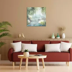 Kirklands Home Sunny Forest Path Canvas Art Print Hot