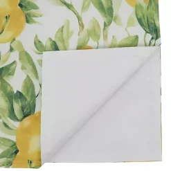 Kirklands Home Sunny Lemon Print Table Runner Best
