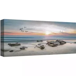 Kirklands Home Sunset Flight Giclee Canvas Art Print