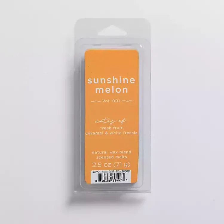 Home Fragrance>Kirklands Home Sunshine Melon Wax Melts Orange