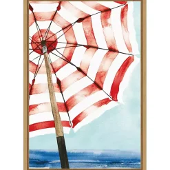 Kirklands Home Surf and Sun Framed Canvas Art Print Online