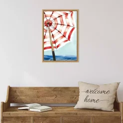 Kirklands Home Surf and Sun Framed Canvas Art Print Online
