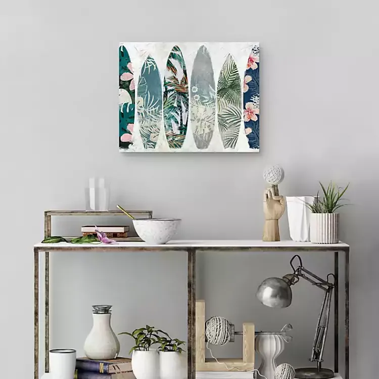 Kirklands Home Surf Patterns Canvas Art Print Multi Online