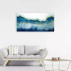 Kirklands Home Surfs Up Abstract Canvas Art Print Outlet