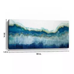 Kirklands Home Surfs Up Abstract Canvas Art Print Outlet
