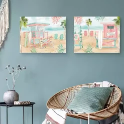 Kirklands Home Surfs Up Canvas Art Prints, Set 2 Online