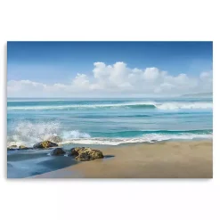 Kirklands Home Sweeping Blue Canvas Art Print, 48x32 in. Discount