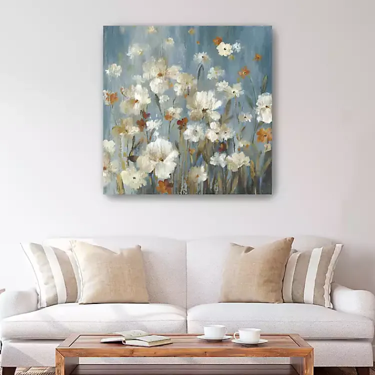 Kirklands Home Sweet Escape Giclee Canvas Art Print Blue Clearance