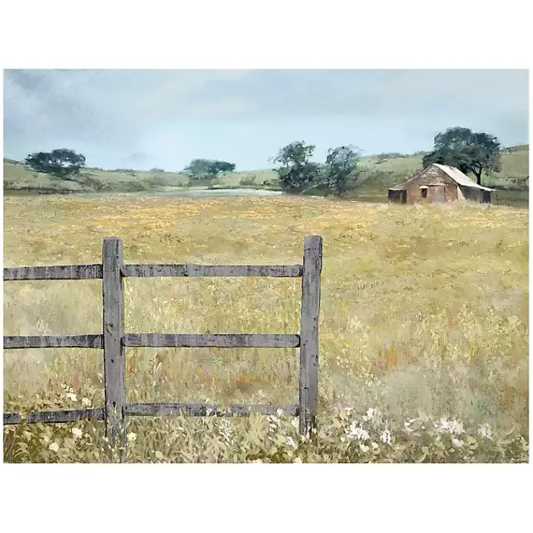 Kirklands Home Sweet Meadow Giclee Canvas Art Print Multi Discount